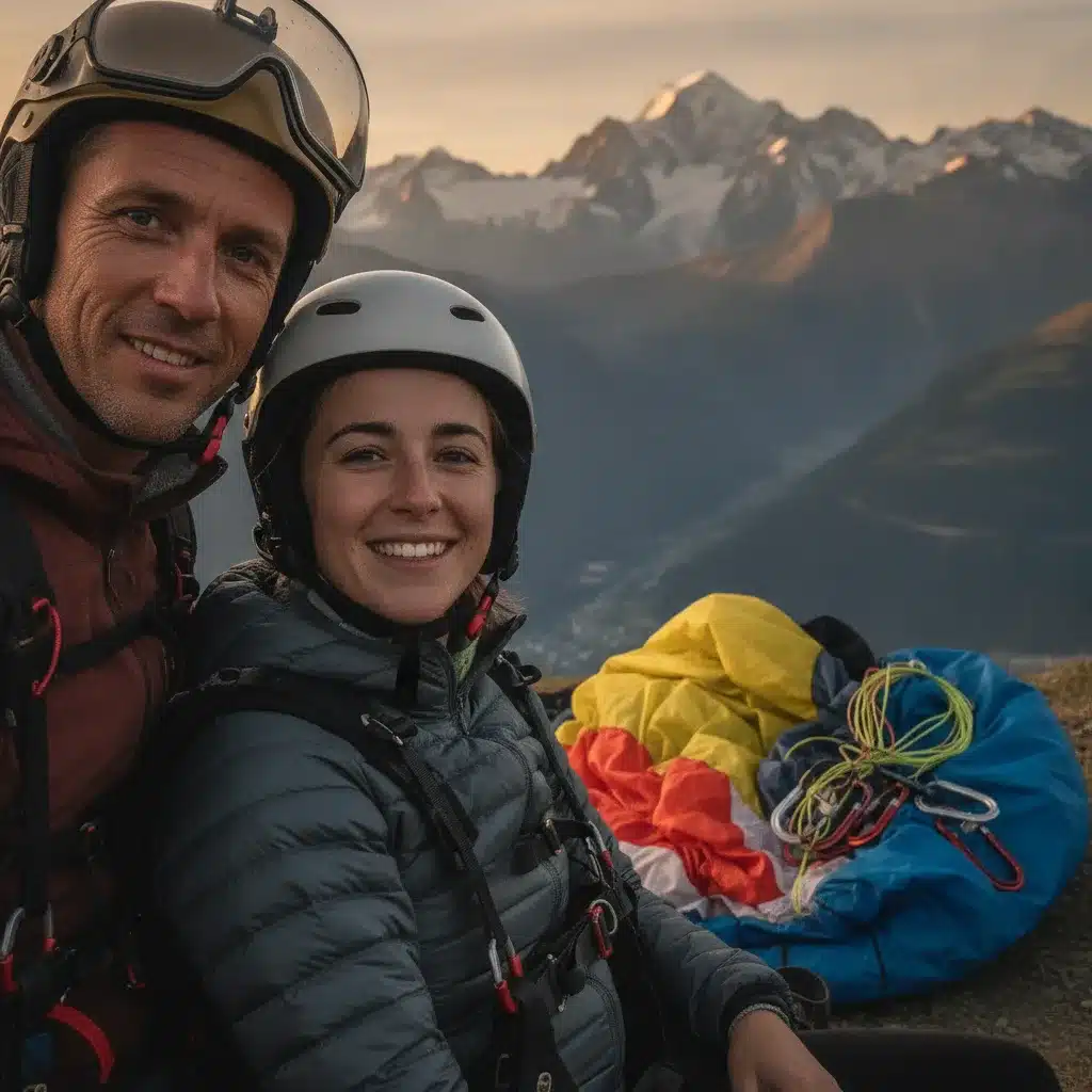 décollage atterrissage parapente biplace