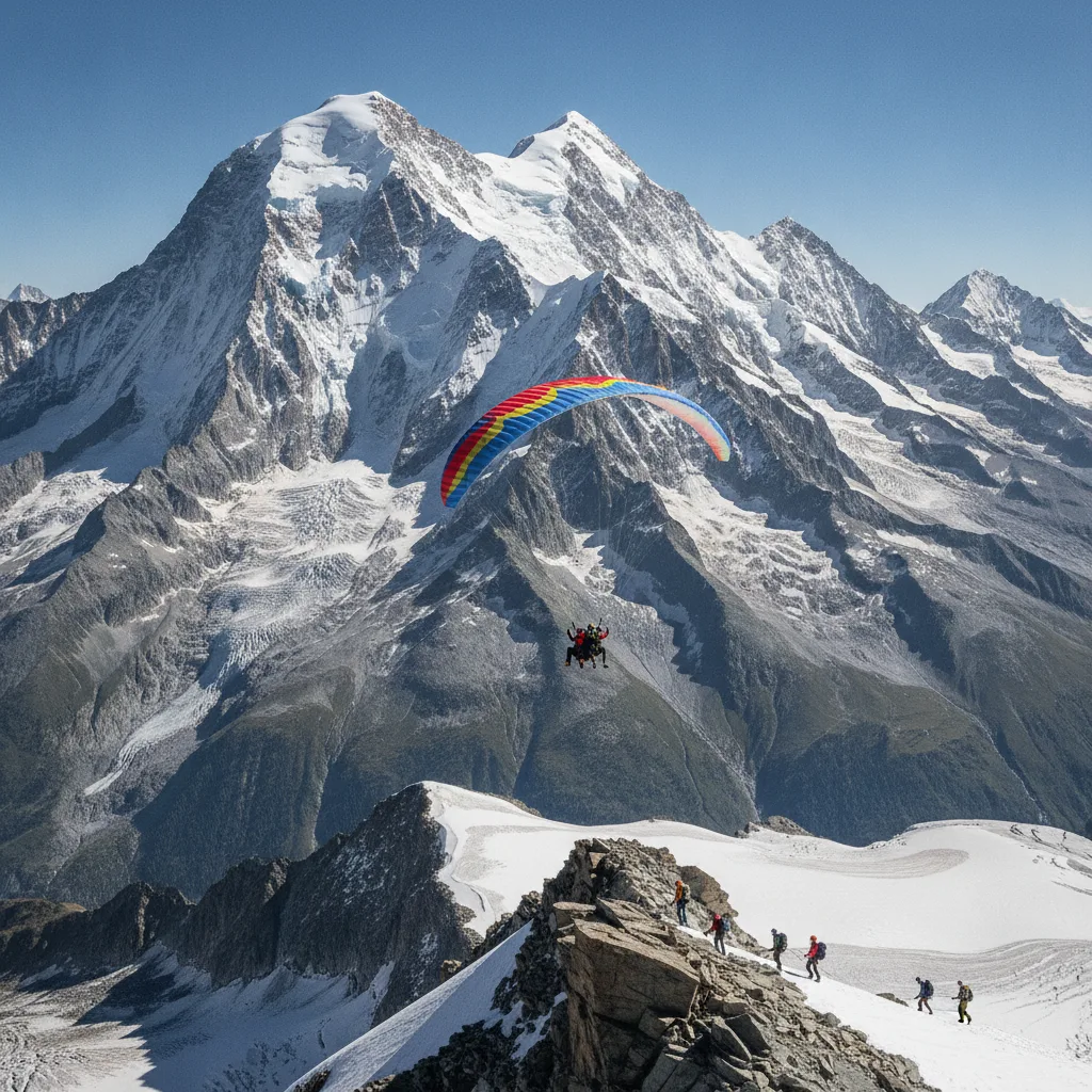 Histoire de Kailash Parapente | Création à Chamonix - histoire kailash parapente creation chamonix