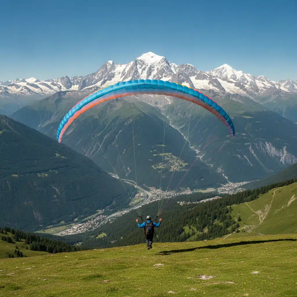 Planpraz Brévent, site de décollage parapente à Chamonix - planpraz brevent site decollage parapente