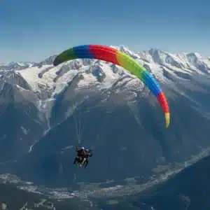 Vol acrobatique de voltige en parapente à Chamonix 2026 - vol acrobatique voltige parapente chamonix